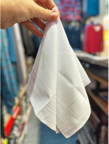 PAÑUELO BLANCO 44 cm