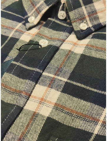 CAMISA DE FRANELA con 2 BOLSILLOS