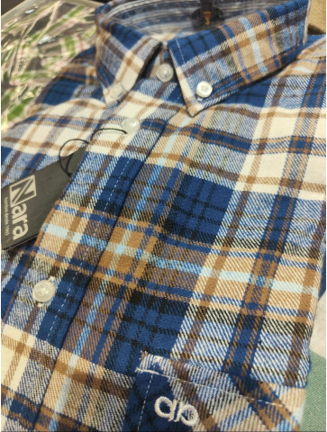 CAMISA DE FRANELA con 1 BOLSILLO