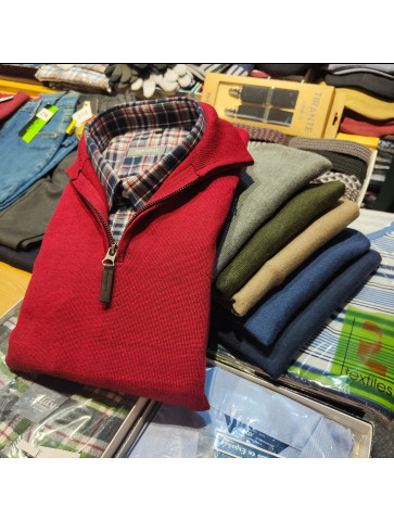 JERSEY CON MEDIA CREMALLERA