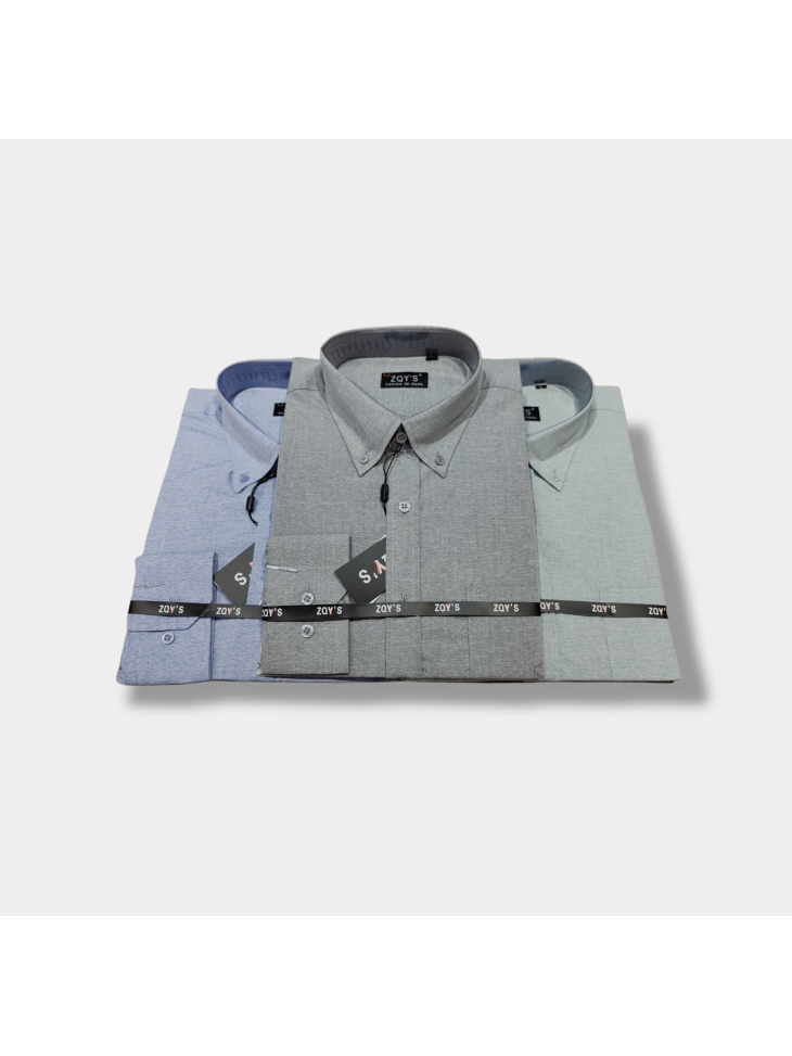 CAMISA DE POPELÍN MANGA LARGA