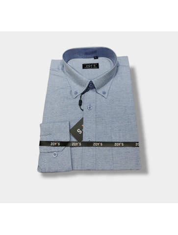 CAMISA DE POPELÍN MANGA LARGA