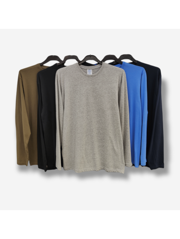 CAMISETA BÁSICA DE MANGA LARGA