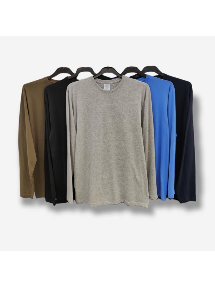CAMISETA BÁSICA DE MANGA LARGA