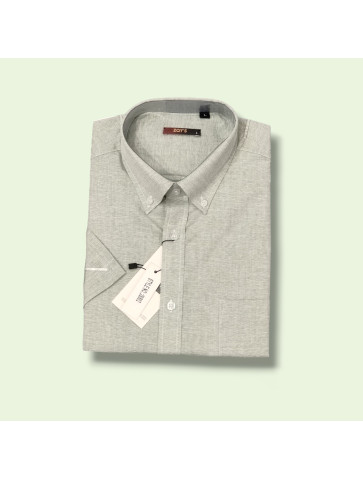 CAMISA DE POPELÍN MANGA CORTA