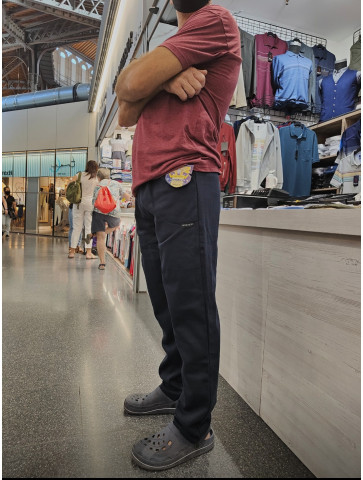 PANTALÓN DE CHÁNDAL AFELPADO